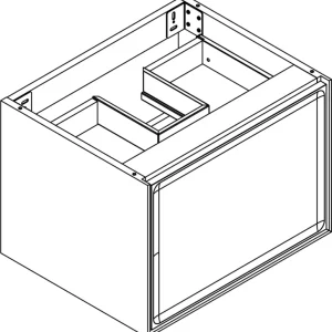 Achat Immédiat Meuble sous-lavabo Alterna elena plus Gris ombra